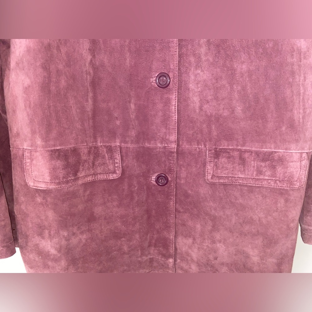 Vintage Jessica Holbrook Washable Suede Jacket - Picture 4 of 7